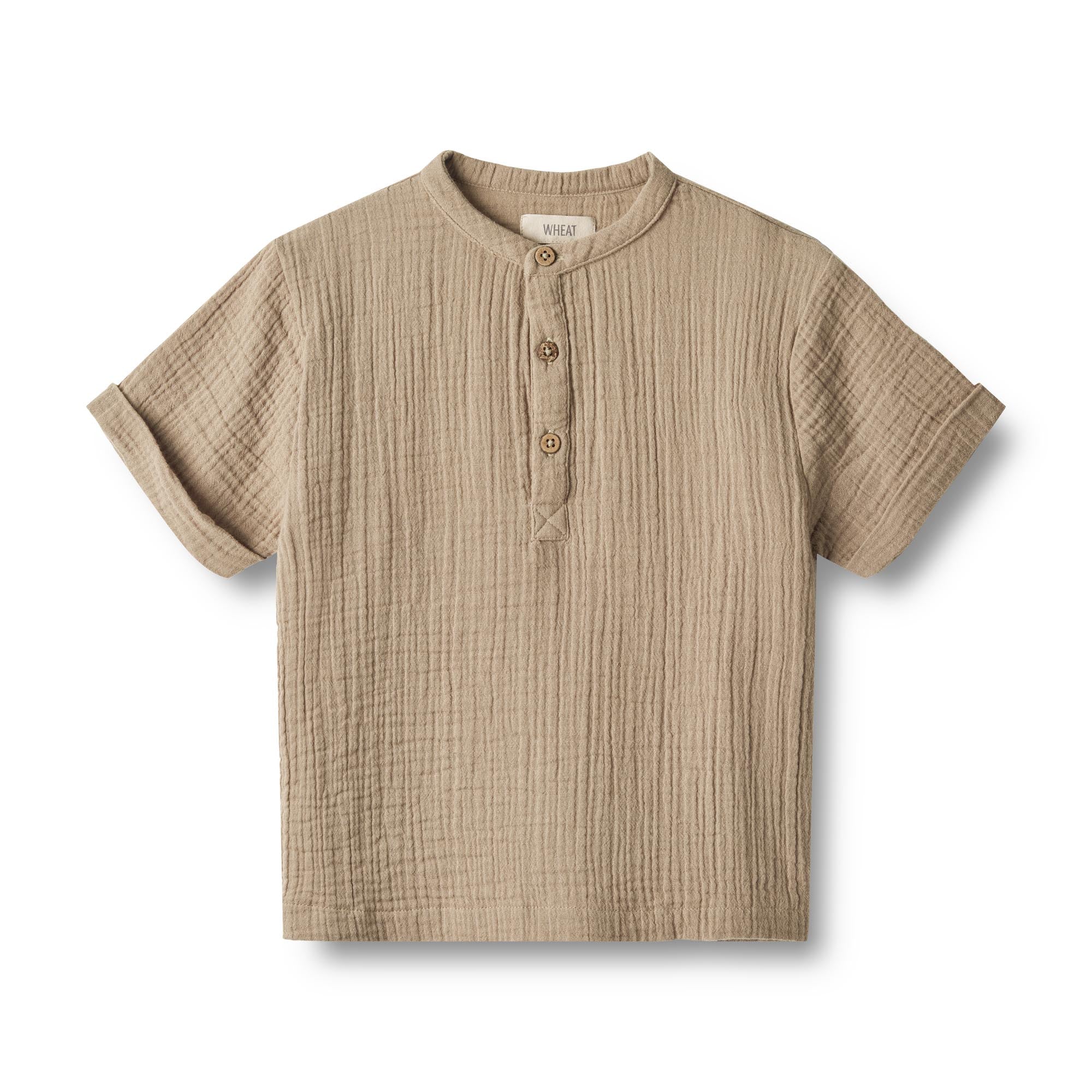 Wheat T-Shirt Svend beige stone