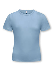 LUCKY S/S O NECK TOP JRS NOOS Cloud Dancer