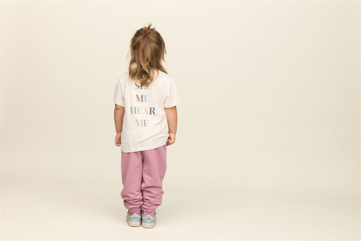 Gullkorn I AM t-shirt  Varm Hvit