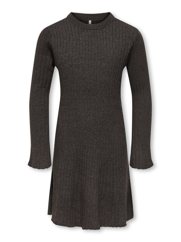 MICHELLA LS O-NECK DRESS