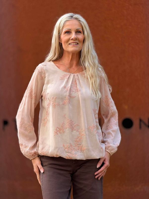 Pepper Coza Bluse Beige