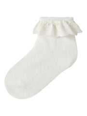 Lil Atelier DERTRUD SOCK coconut Milk