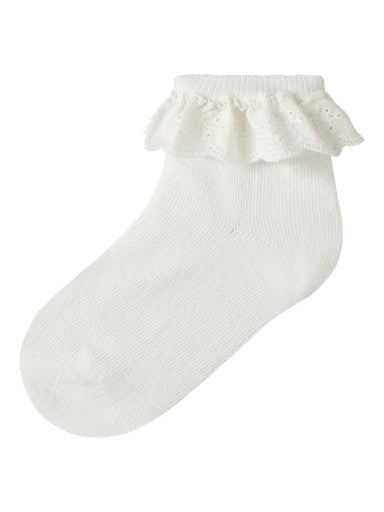 Lil Atelier DERTRUD SOCK coconut Milk