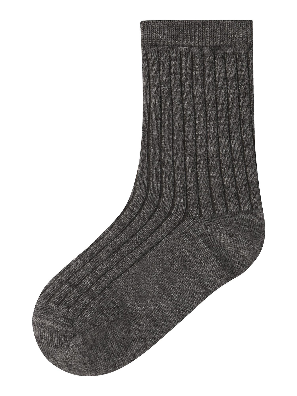 Lil Atelier Nil Wool Sock Sepia Tint