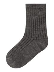 Lil Atelier Nil Wool Sock Sepia Tint
