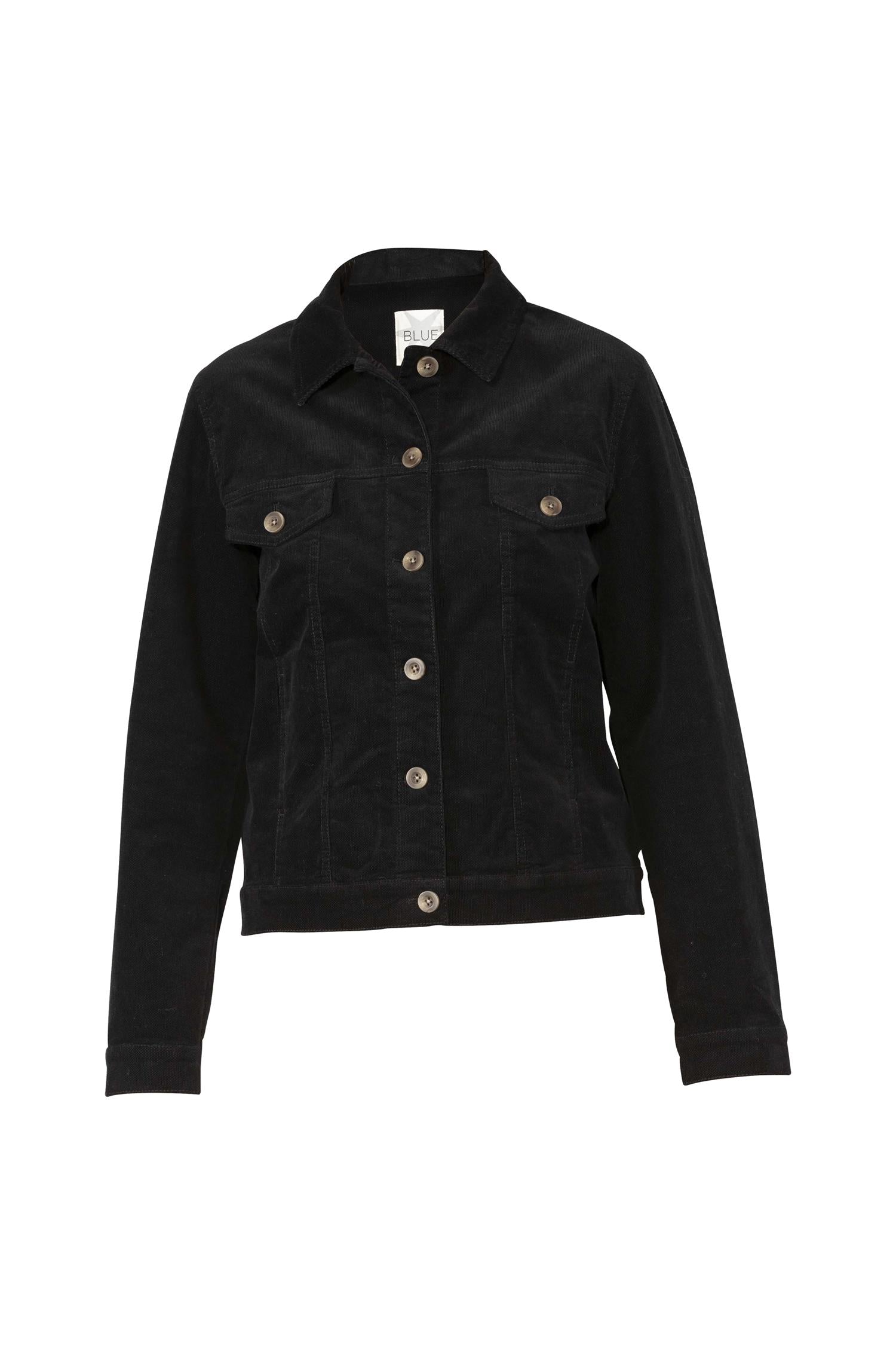 Blue Sportswear Miriam strectch velvet Shirt Jck