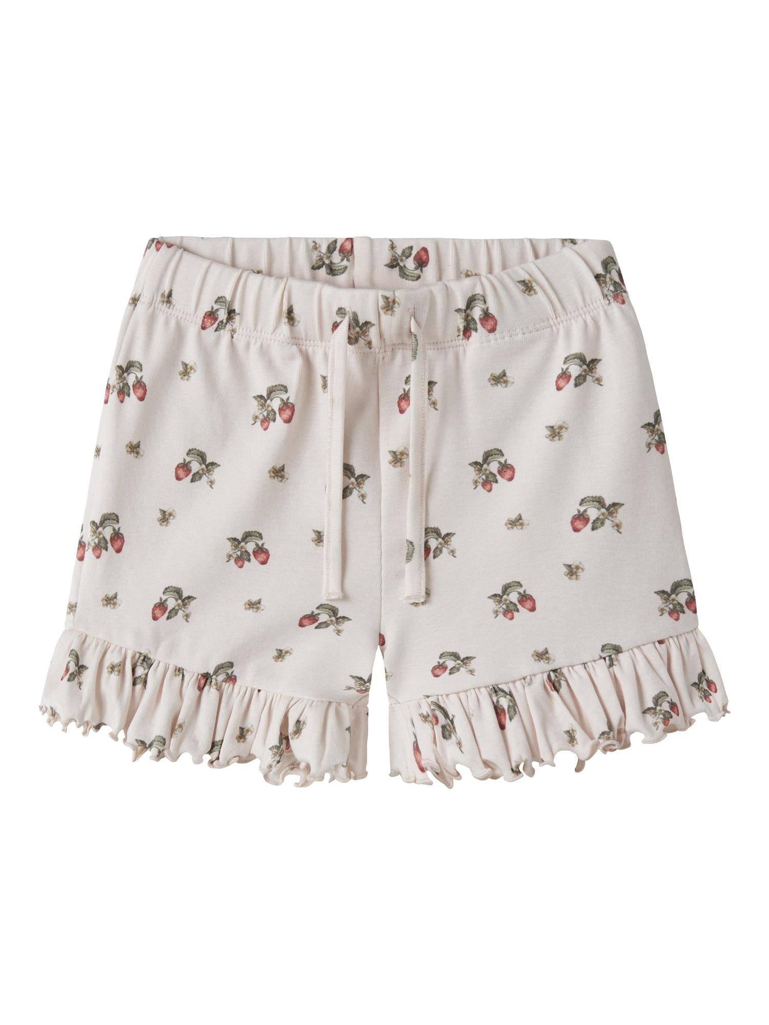 Lil Atelier Gago Biker Shorts Coconut Milk
