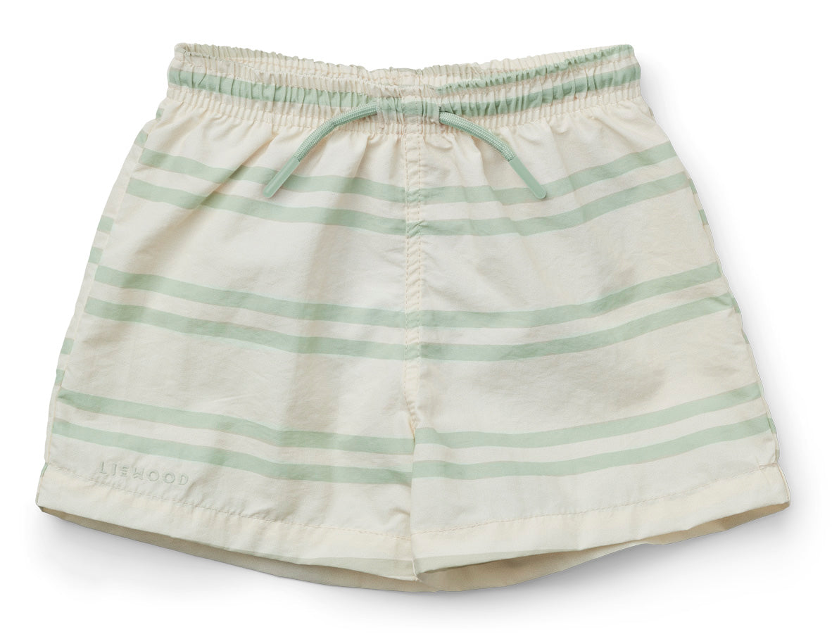 Liewood Duke board shorts  Creme de la creme/dusty mint