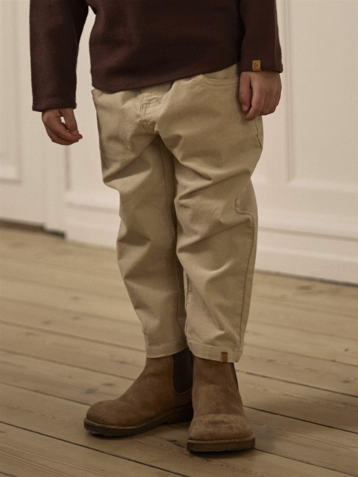 SOMBA San CORD PANT White Pepper