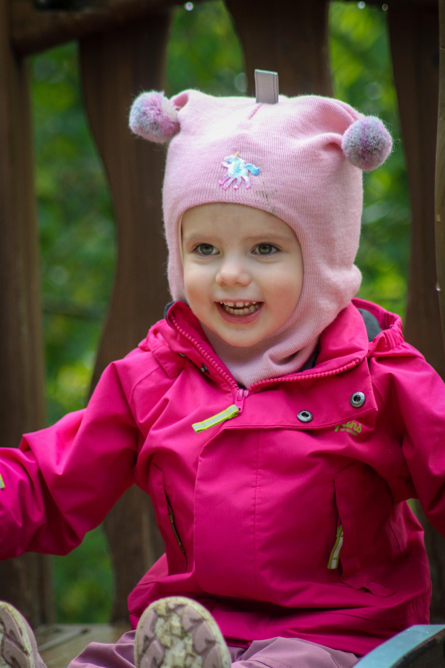 Balaclava Lue Ull Rosa Unicorn