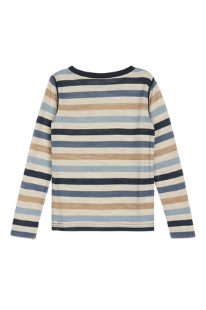 Hust and Claire Abba Top Blue Night Stripe