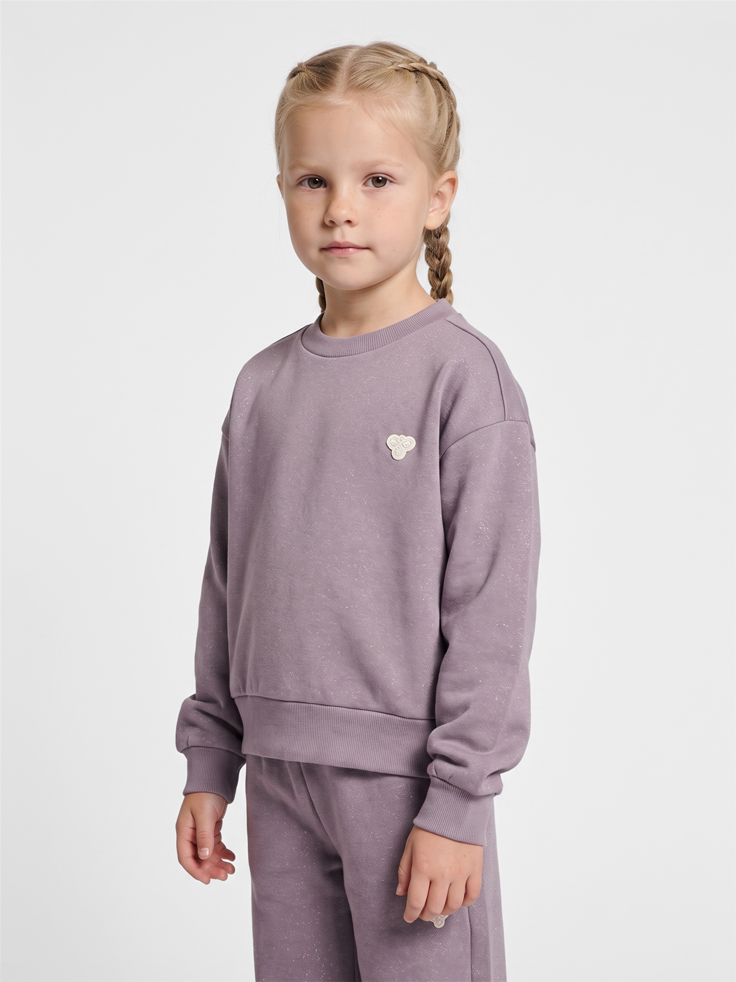 LOOSE GLITTER CREWNECK BEE