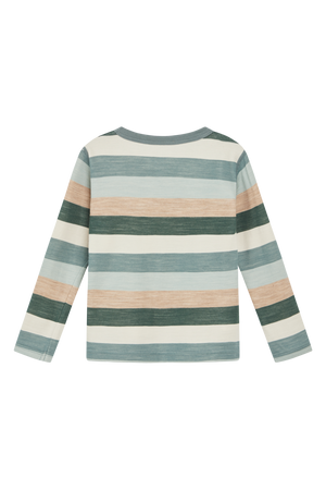 Hust and Claire Abba Green Stripe