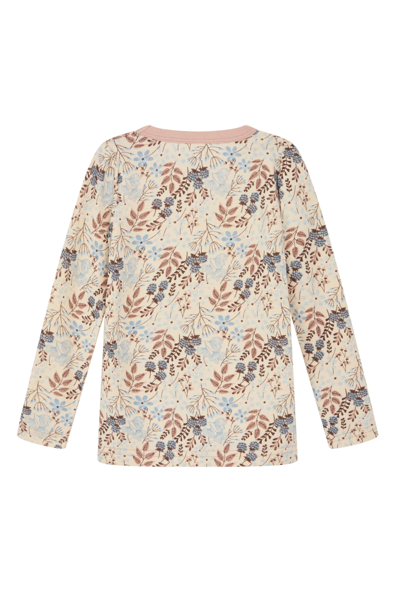 Hust and Claire Abbelin Top Flower Cloud Blue