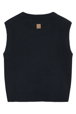 Hust and Claire Princo Ny Vest Navy