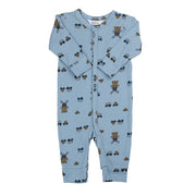 Joha Bambus Jumpsuit Blå Traktor