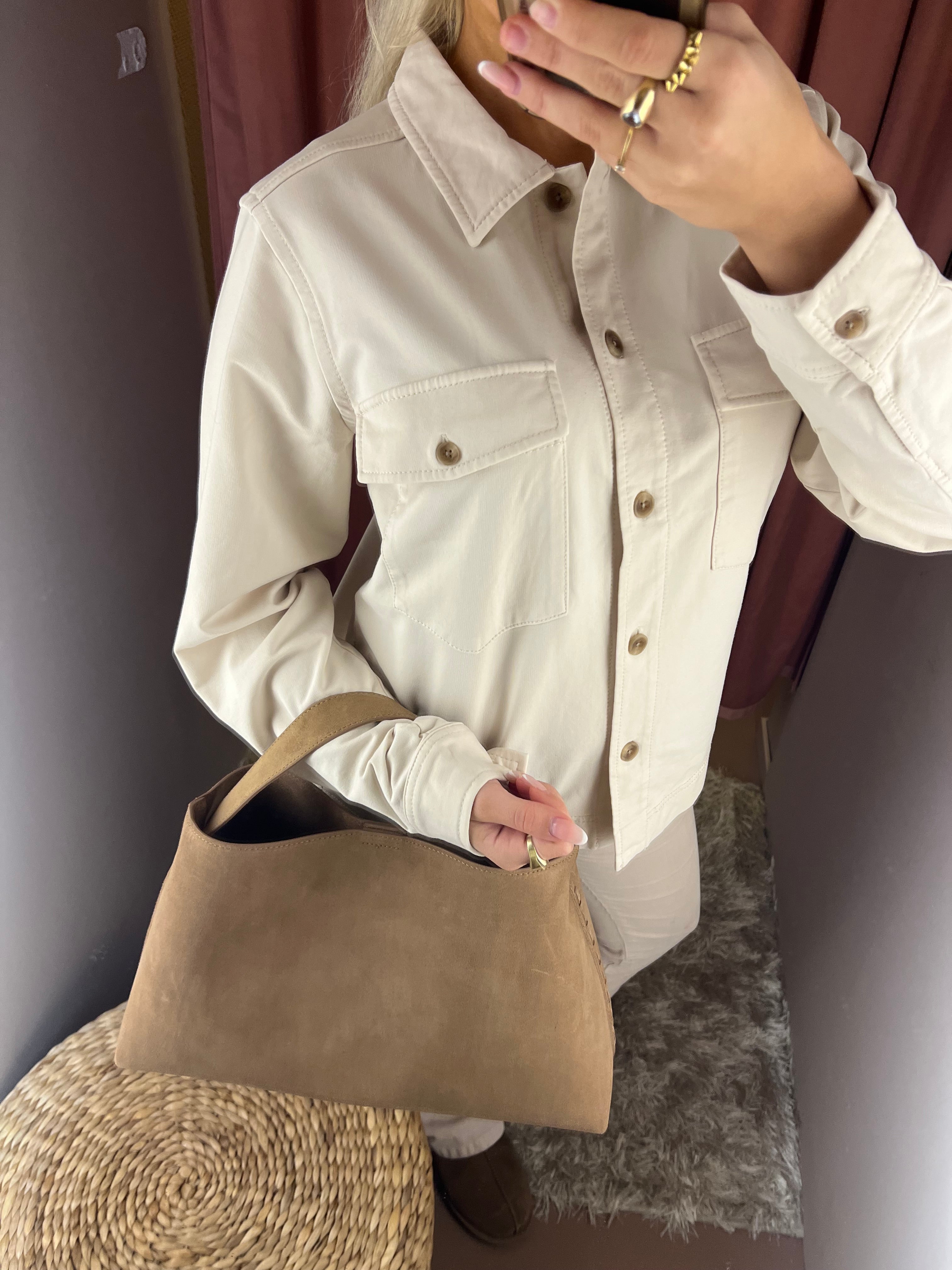Jannie "vintage" Shirt Cream
