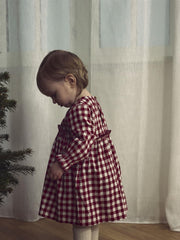 Lil Atelier Frio Dress Body Red Dahlia