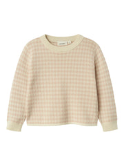Lil Atelier Nadie Knit Sweater Cameo Rose