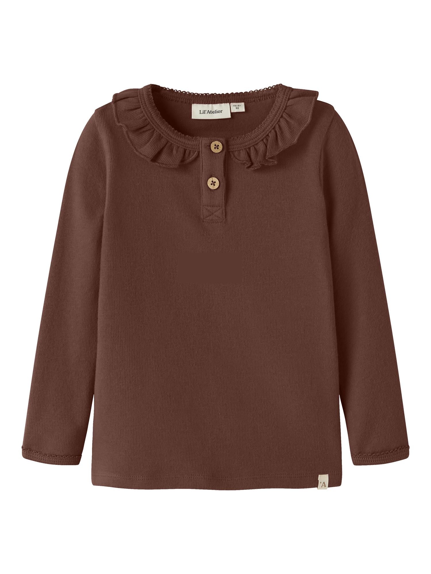 Lil Atelier Thoro Hou Top Mahogany