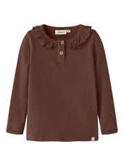 Lil Atelier Thoro Hou Top Mahogany
