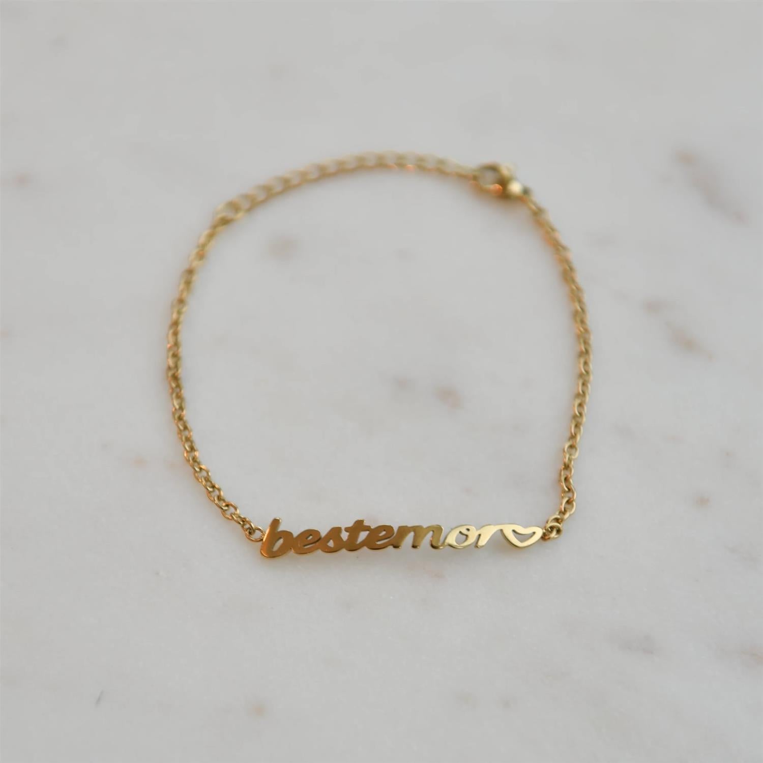 Eline Bang Bestemor armbånd – 18k gullbelagt (PVD)