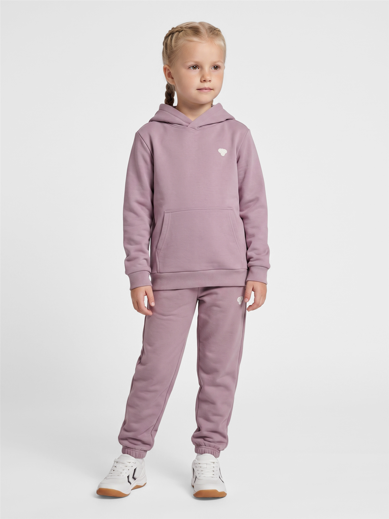 HUMMEL MlJR LOOSE HOODIE BEE SEA FOG