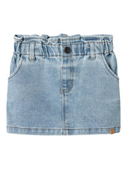 Lil Atelier Darlee Denim Skirt Medium Blue Denim