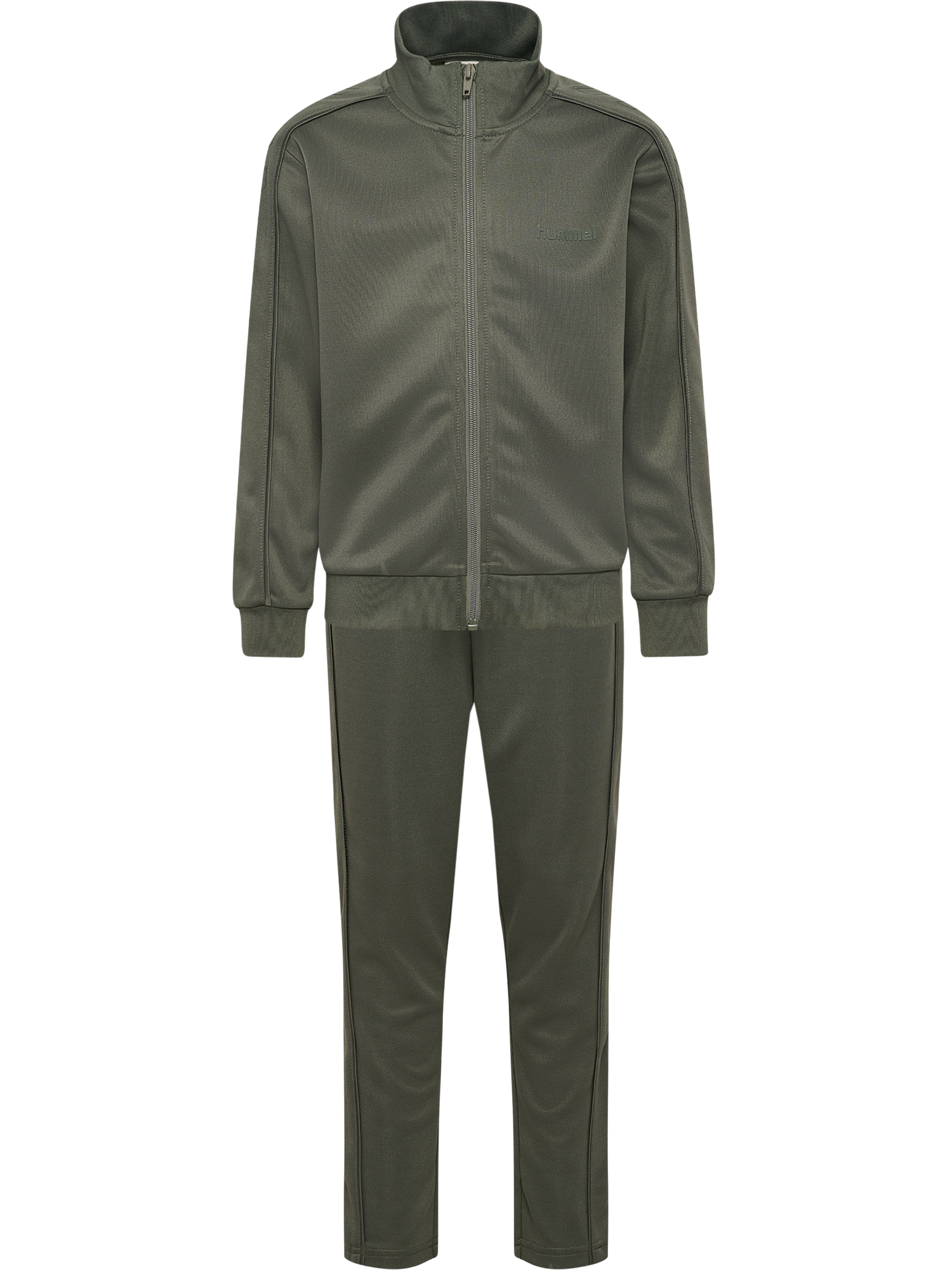 HUMMEL Reg Logo Track Suit Castor Gray