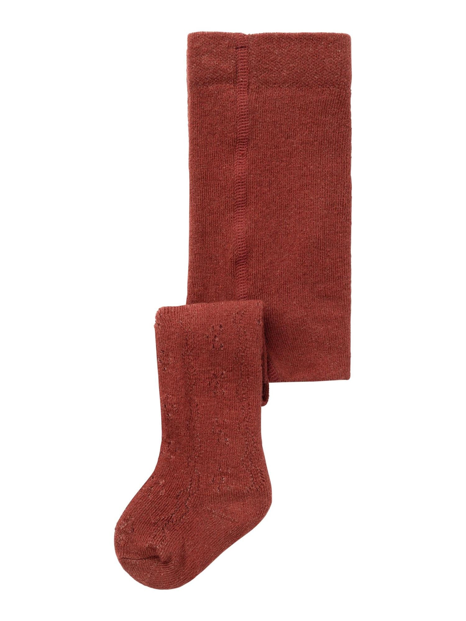 Lil Atelier Ilso Roa Pointelle Fired Brick