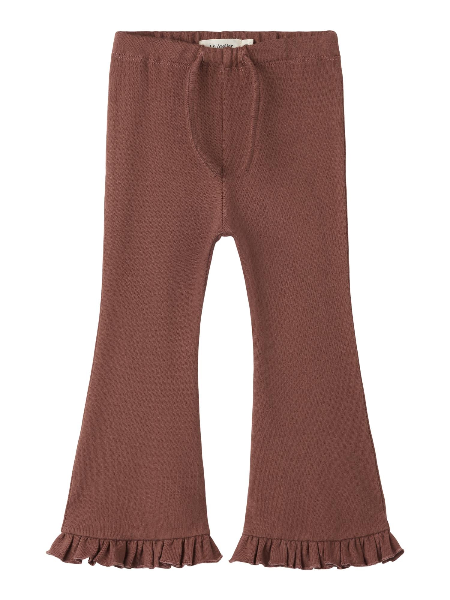 Lil Atelier Thoro HAR BOOTCUT PANT Mahogany