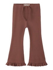 Lil Atelier Thoro HAR BOOTCUT PANT Mahogany