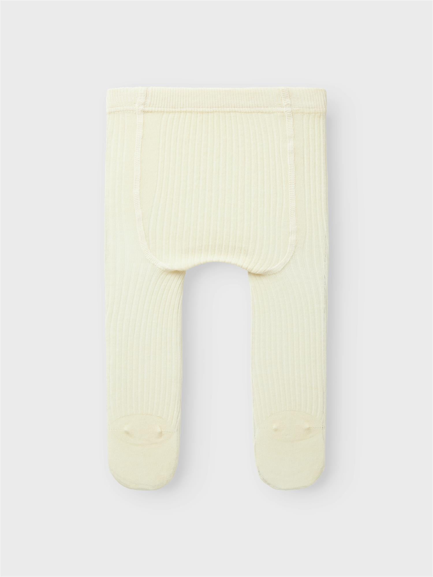 Lil Atelier Rakel Wool Ibi Pantyhouse Wo/po Turtledove aw25