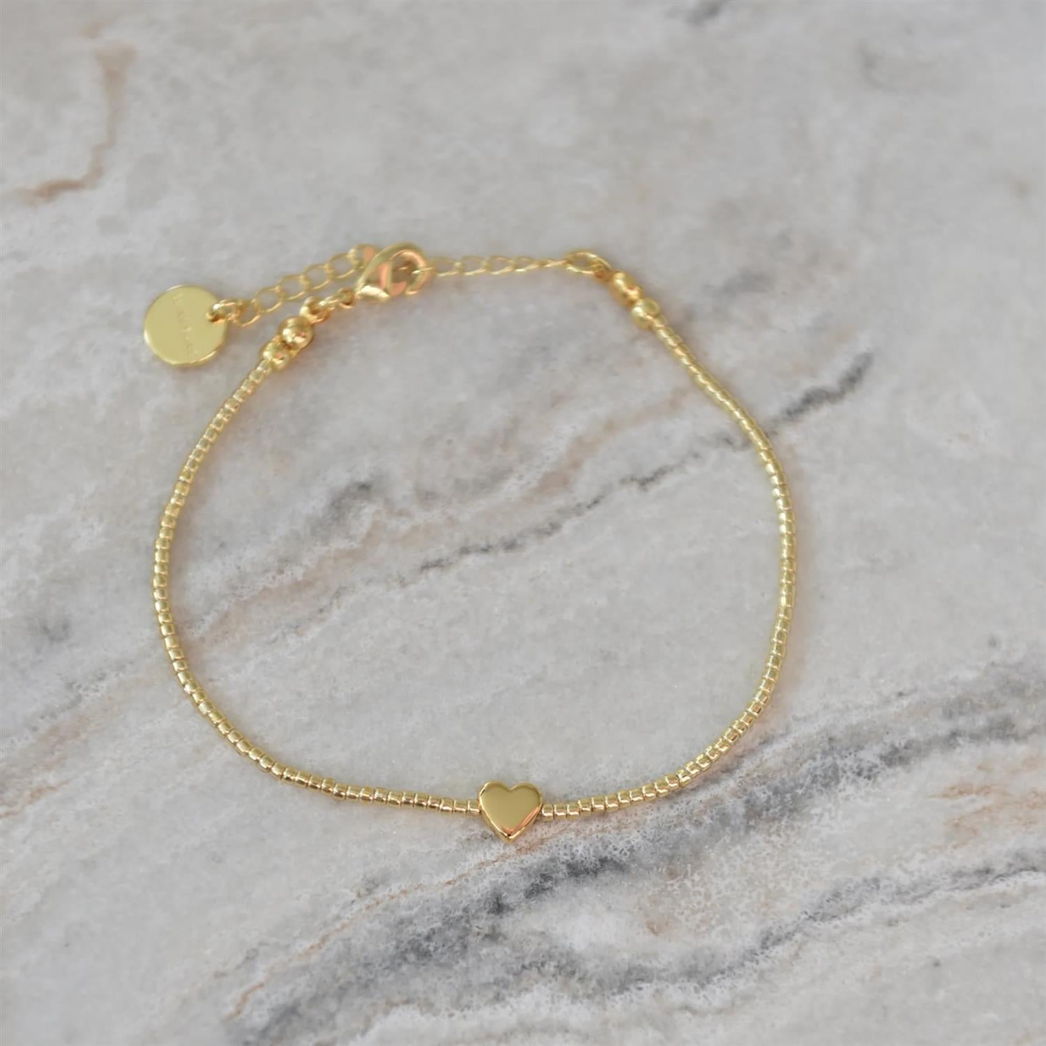 Eline Bang Heart Me Armbånd