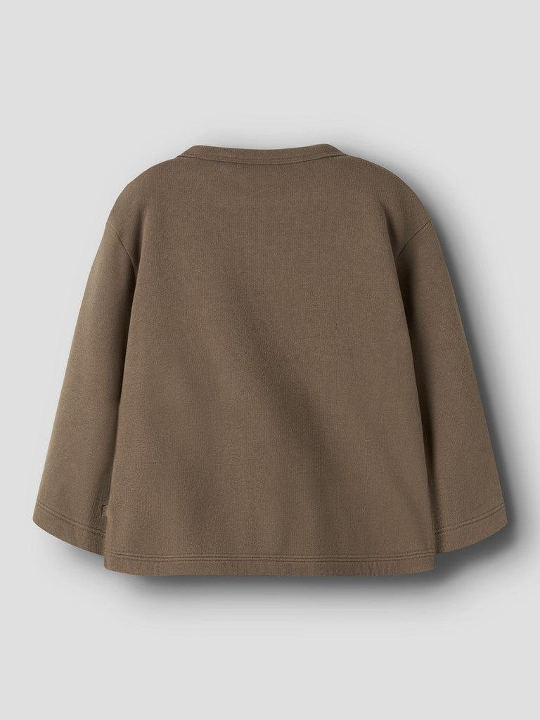 Lil Atelier LONDON REA LS LOOSE SWEAT BRU