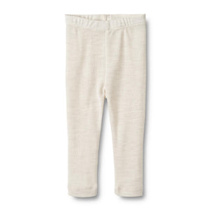 Wheat Wool Small Leggings Agi Eggshell melange