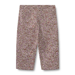 Wheat Sweatpants Eline lilac flowers