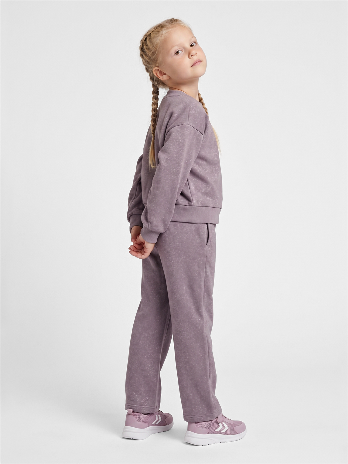 LOOSE WL GLITTER PANTS BEE