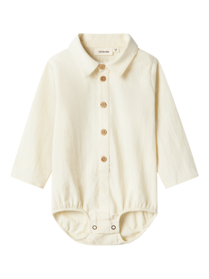 Lil Atelier Hadam Body Shirt Turtledove