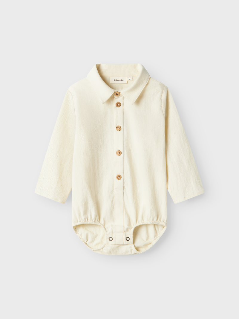 Lil Atelier Hadam Body Shirt Turtledove