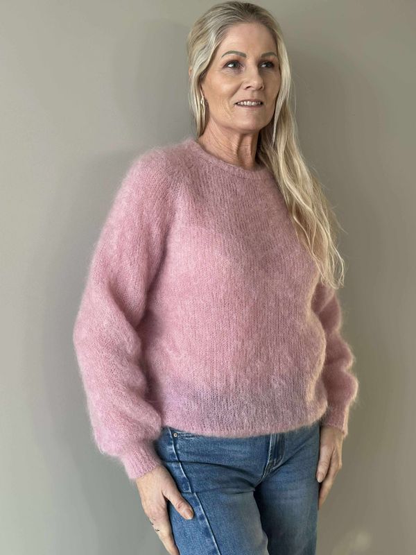 Pepper Lova Mohair Lys Rosa