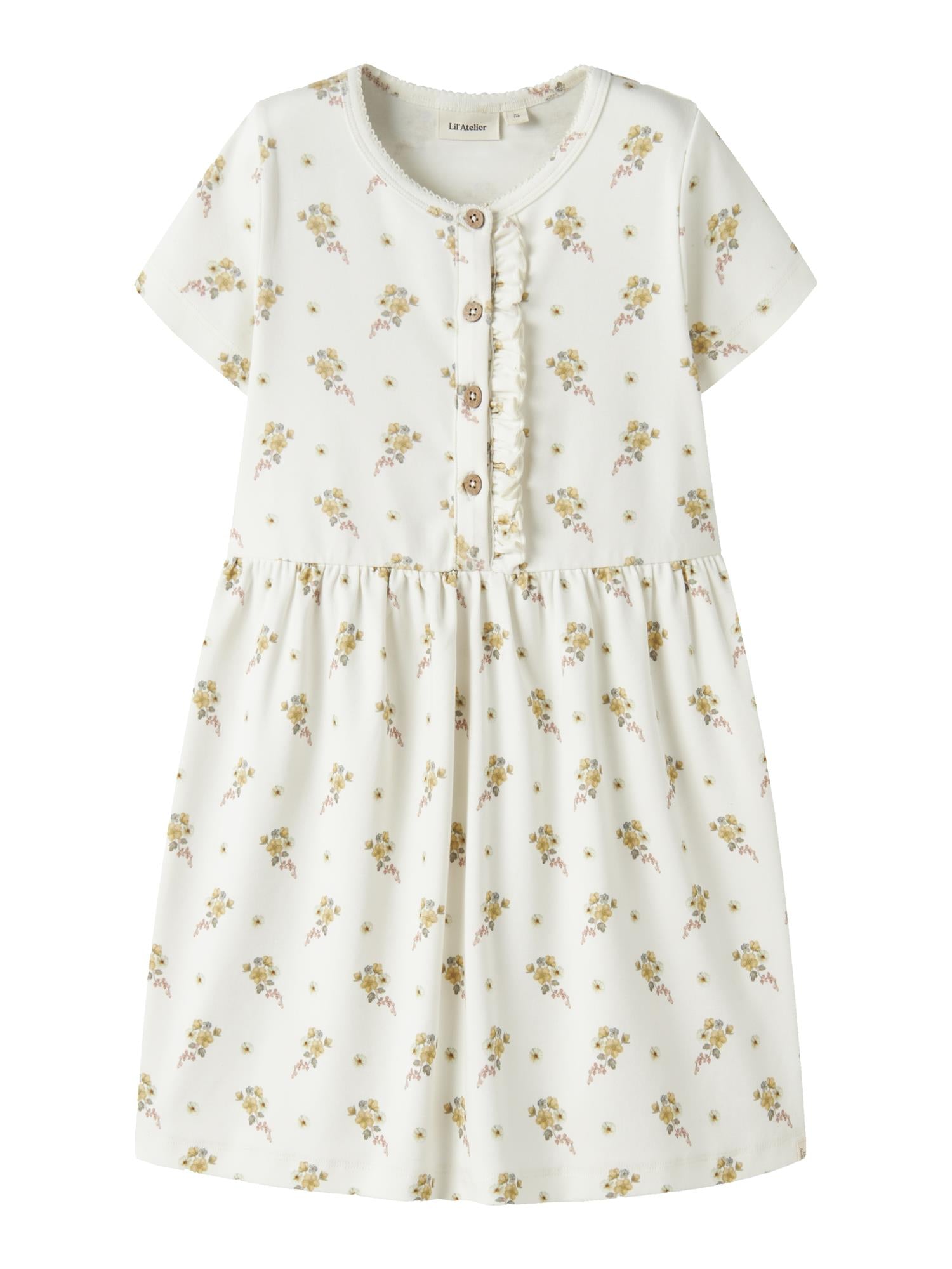 Lil Atelier Gayo Smi Dress Flower