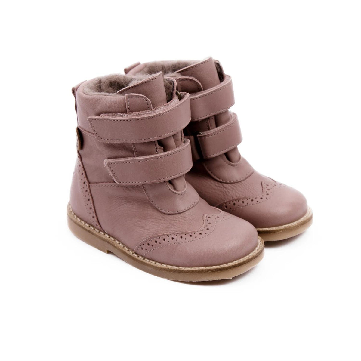 Pom Pom Rub Sole Broque Dark Rose Tex