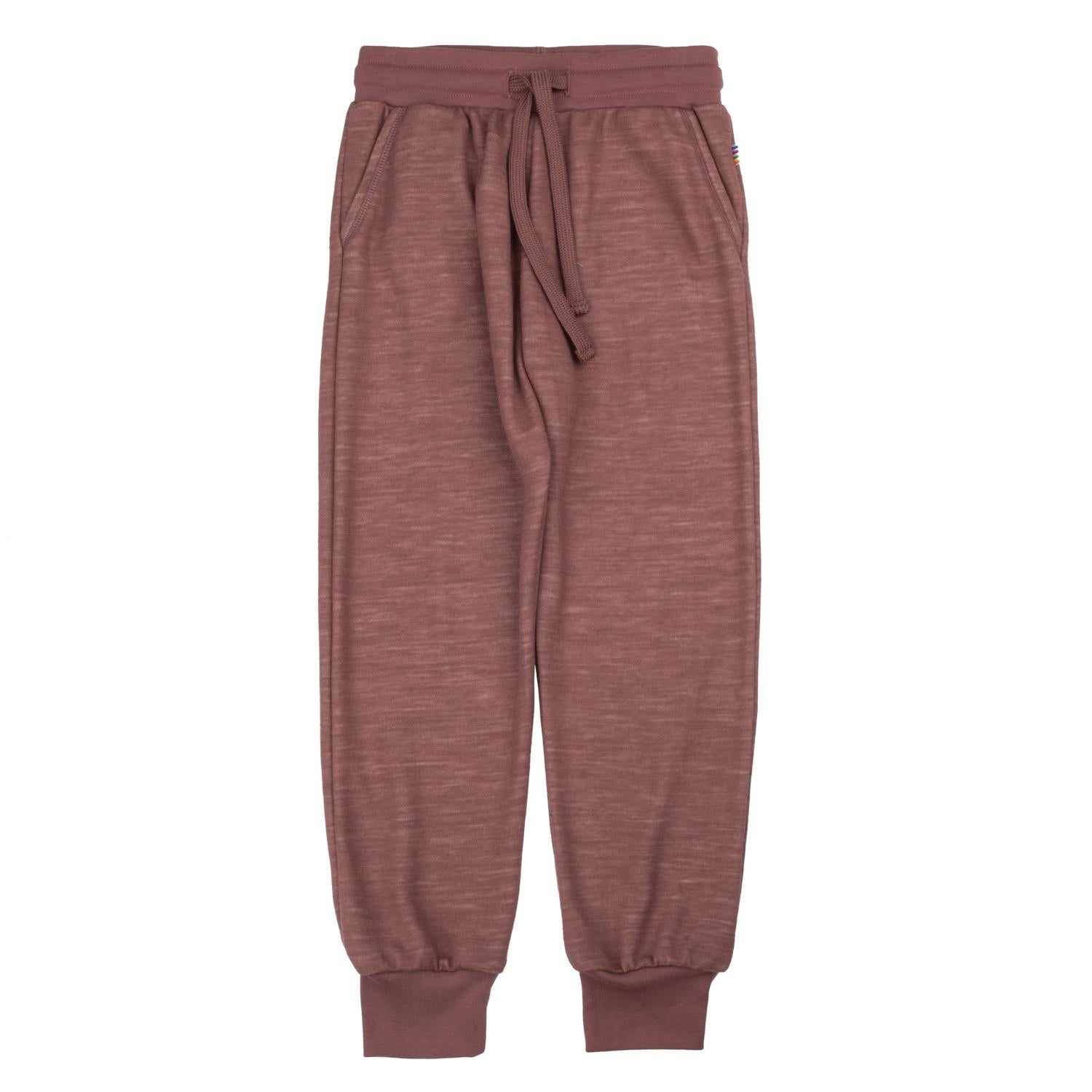 Joha Ullbukse Med knyting Mørk Rose