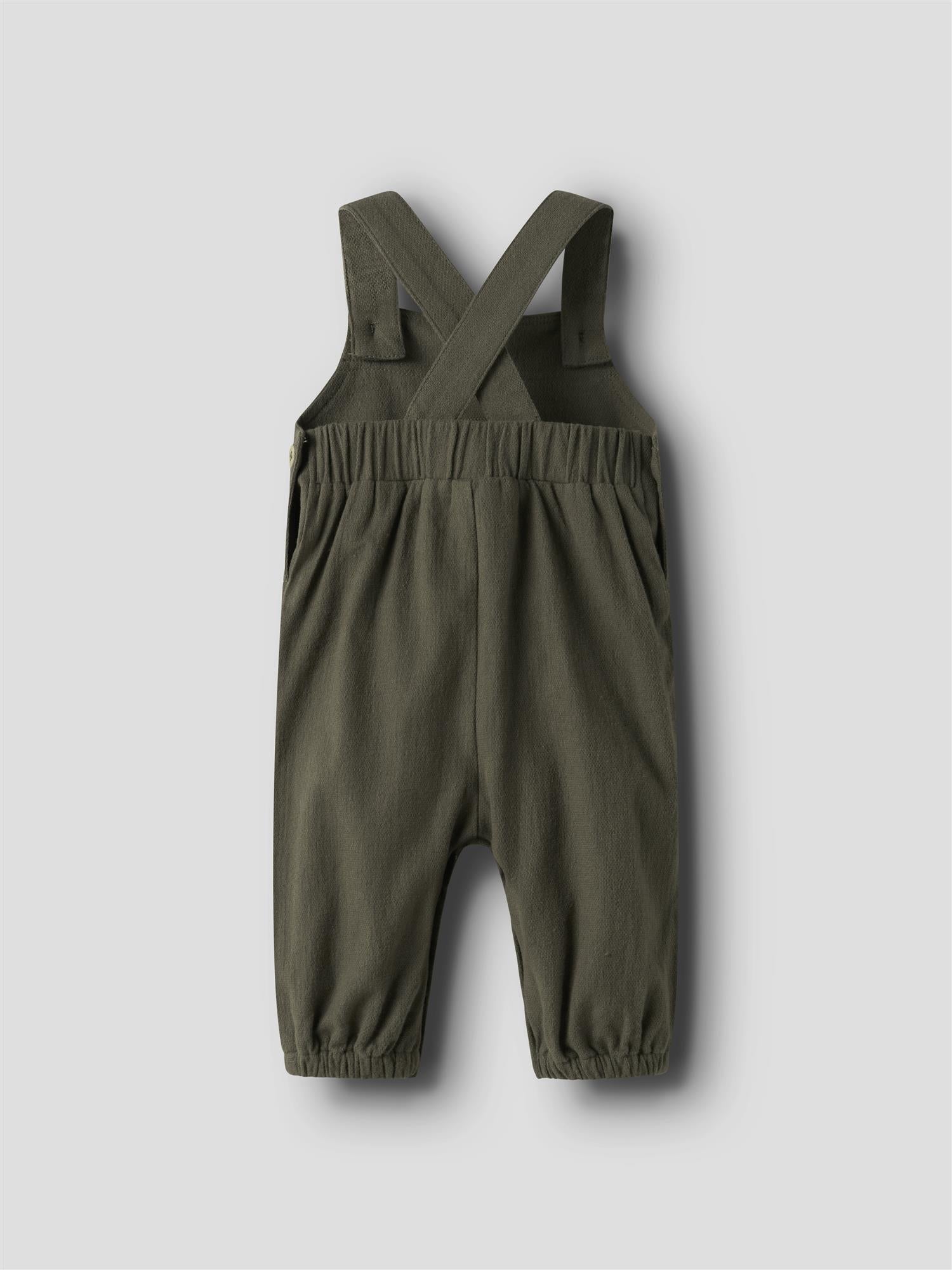 Lil Atelier ROMEO LOOSE OVERALL sea turtle
