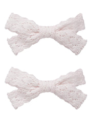 Lil Atelier LOLA 2 PACK HAIR CLIPS Almost Mauve