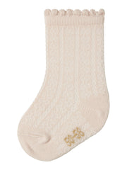 Lil Atelier DALFI KNEE SOCK Peach Whip