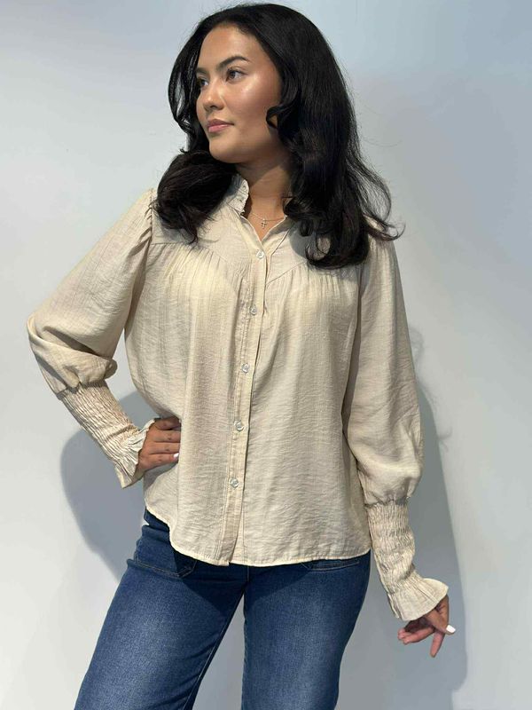 Pepper Millie bluse Beige