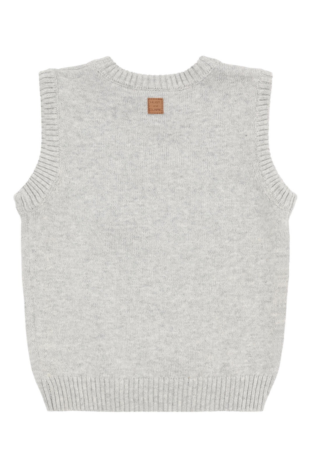 Princo Reindeer Vest Soft Grey Melange