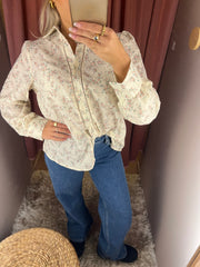 Pepper Telma Bluse Pink Flowers